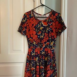 LuLaRoe Amelia dress size medium